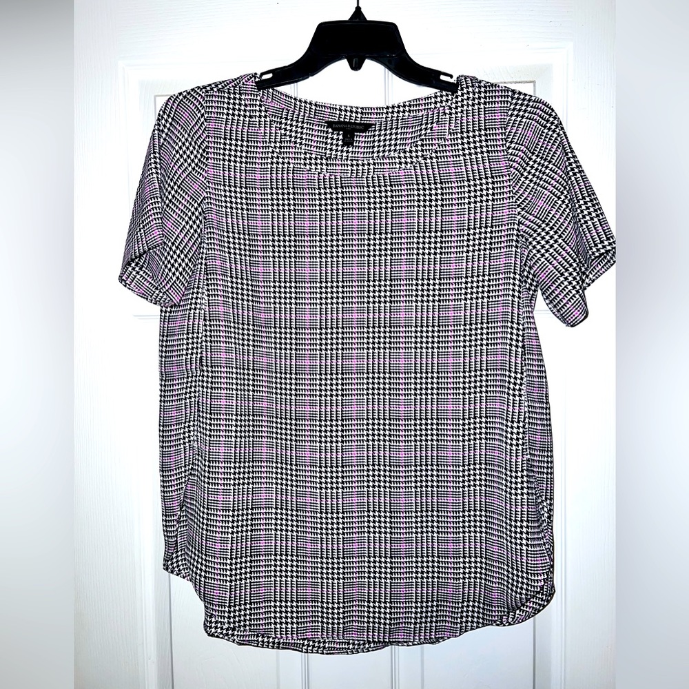 Banana Republic plaid blouse